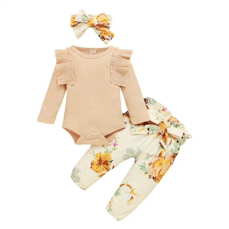 Autumn Baby Girl Long Sleeve Romper Top Floral Trousers Headband Outfits Clothes
Autumn Baby Girl Long Sleeve Romper Top Floral Trousers Headband Outfits Clothes