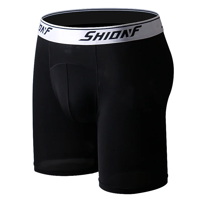 Ultra Thin Men's Underwear Men's Ice Silk Boxer Shorts Wear-Resistant Thigh Underpants Ultra-Thin Long Underwear Running Tights
Ultra Thin Men's Underwear Men's Ice Silk Boxer Shorts Wear-Resistant Thigh Underpants Ultra-Thin Long Underwear Running Tights