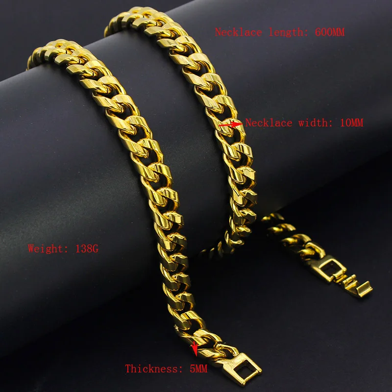 Men 10mm width 5mm Thickness Heavy Real 22k Fine Solid Gold 18ct G/F Miami Cuban Chain Necklace 600mm Custom Box Lock
Men 10mm width 5mm Thickness Heavy Real 22k Fine Solid Gold 18ct G/F Miami Cuban Chain Necklace 600mm Custom Box Lock