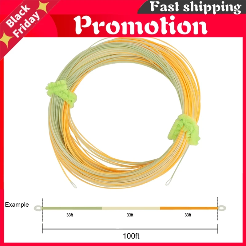 Super Slim Three Colored Tenkara Fishing Line Nymph Shooting Fly Fishing Line 0.55mm 100ft
Super Slim Three Colored Tenkara Fishing Line Nymph Shooting Fly Fishing Line 0.55mm 100ft
