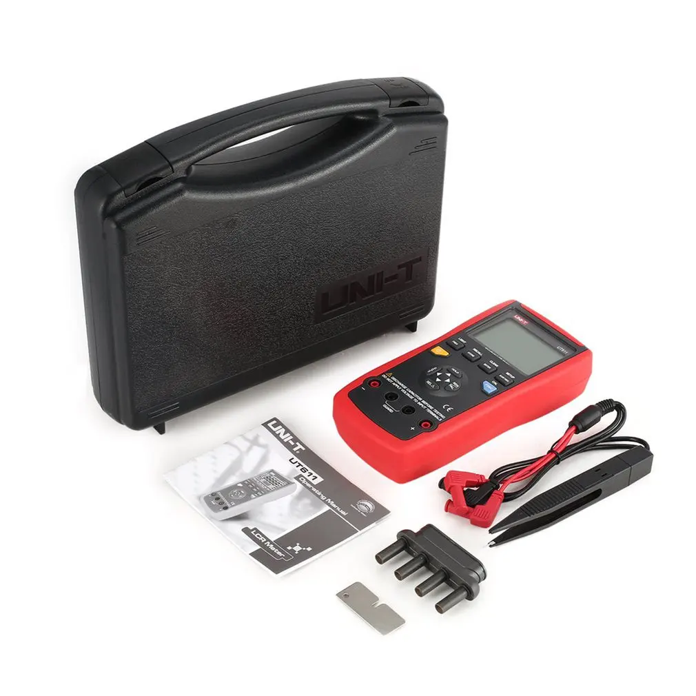 UNIT UT611 Capacitance Meter LCR Meter 20000 Discount Insolution Resistance Meter With LCD Backlight Display
UNIT UT611 Capacitance Meter LCR Meter 20000 Discount Insolution Resistance Meter With LCD Backlight Display