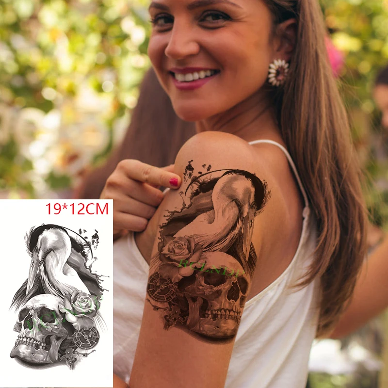 Waterproof Temporary Tattoo Stickers Halloween Pumpkin Skull Lantern Branches Fake Tatto Flash Tatoo Body Art for Women Men
Waterproof Temporary Tattoo Stickers Halloween Pumpkin Skull Lantern Branches Fake Tatto Flash Tatoo Body Art for Women Men