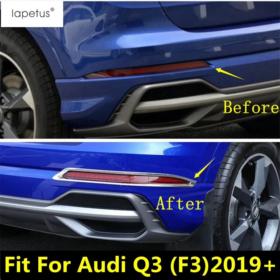 Lapetus Accessories For Audi Q3 F3 2019 2020 ABS Tail Rear Fog Lights Foglight Lamp Frame Molding Cover Kit Trim / Chrome Shiny
Lapetus Accessories For Audi Q3 F3 2019 2020 ABS Tail Rear Fog Lights Foglight Lamp Frame Molding Cover Kit Trim / Chrome Shiny