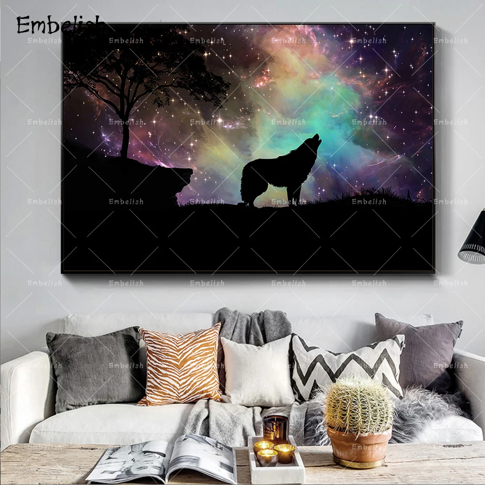 1 Pieces Wild Animals Wolf Modern Home Decor Caudros Wall Posters For Living Room Pictures HD Spray On Canvas Oil Painitngs
1 Pieces Wild Animals Wolf Modern Home Decor Caudros Wall Posters For Living Room Pictures HD Spray On Canvas Oil Painitngs