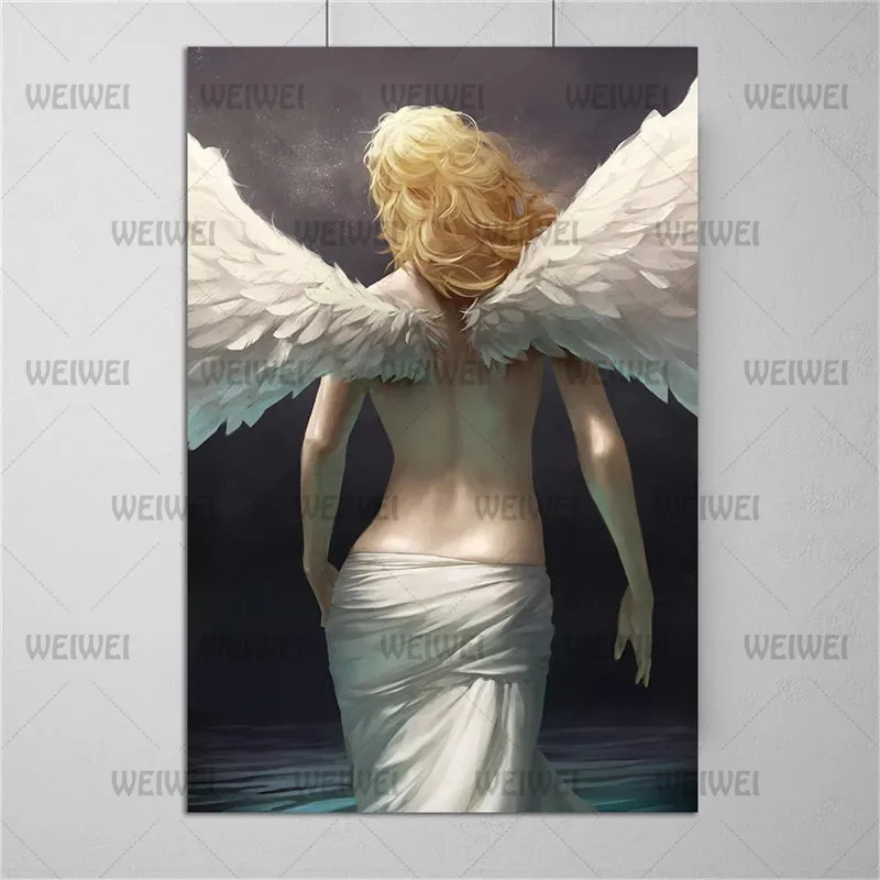 Character Angel Poster Winged Angel Artist Home Wall Canvas Painting Home Decoration for Bedroom Living Room Frameless Style
Character Angel Poster Winged Angel Artist Home Wall Canvas Painting Home Decoration for Bedroom Living Room Frameless Style