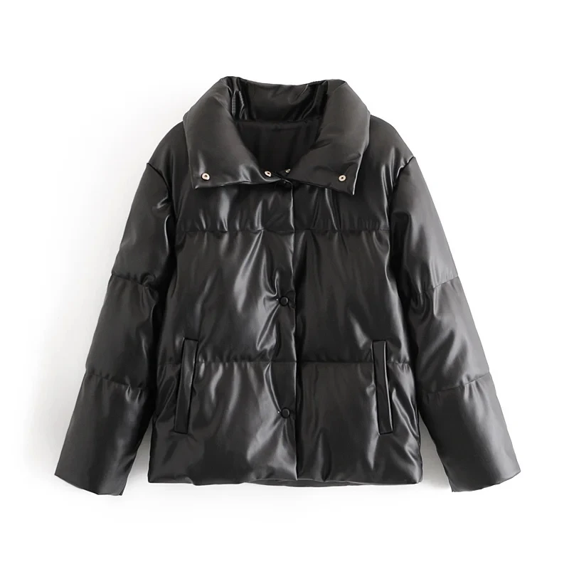 autumn winter jacket women coats padded PU leather parka ladies oversize warm coat women down jacket plus size 2021
autumn winter jacket women coats padded PU leather parka ladies oversize warm coat women down jacket plus size 2021