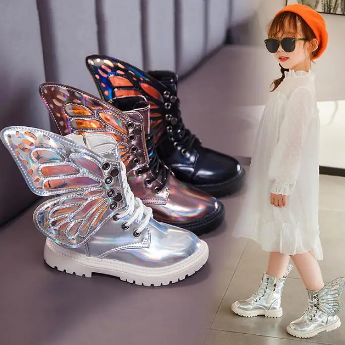2020 New Winter Child Shoes PU Leather Waterproof Wing Martin Boots Kids Snow Boots Brand Girls Boys High Boots Fashion Sneakers
2020 New Winter Child Shoes PU Leather Waterproof Wing Martin Boots Kids Snow Boots Brand Girls Boys High Boots Fashion Sneakers