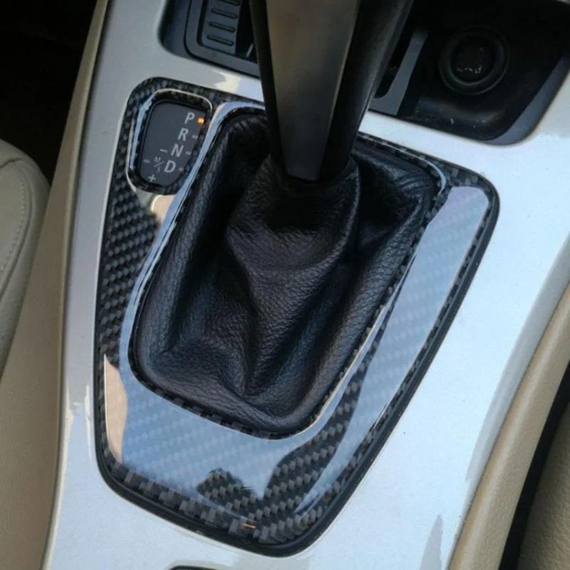 1Pc New Car Gear Shift Panel Knob Cover Carbon Fiber Decal Car Auto Shift Box Panel Cover For BMW E90 E92 E93 Interior
1Pc New Car Gear Shift Panel Knob Cover Carbon Fiber Decal Car Auto Shift Box Panel Cover For BMW E90 E92 E93 Interior