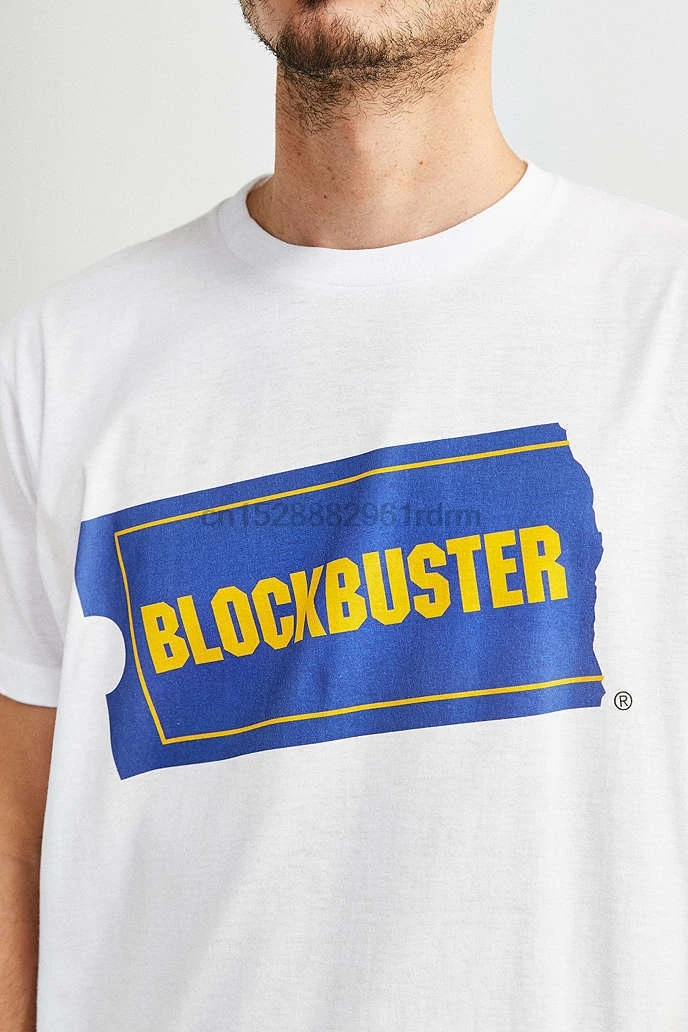 Harajuku New 2019 Blockbuster Video BE KIND REWIND T-Shirt men t shirt Tops Tees | Мужская одежда