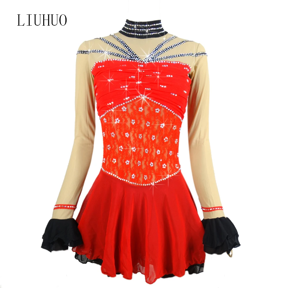 Figure Skating Dress Women's Girls' Ice Skating Dress red Spandex High Elasticity Training Competition Skating
Figure Skating Dress Women's Girls' Ice Skating Dress red Spandex High Elasticity Training Competition Skating