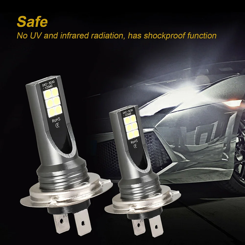 2x H7 LED Car Headlight Bulbs Super Bright Error Free Canbus Bulb Set Hot Conversion 110W 30000LM 6000K Fog Lights Tail Lights
2x H7 LED Car Headlight Bulbs Super Bright Error Free Canbus Bulb Set Hot Conversion 110W 30000LM 6000K Fog Lights Tail Lights