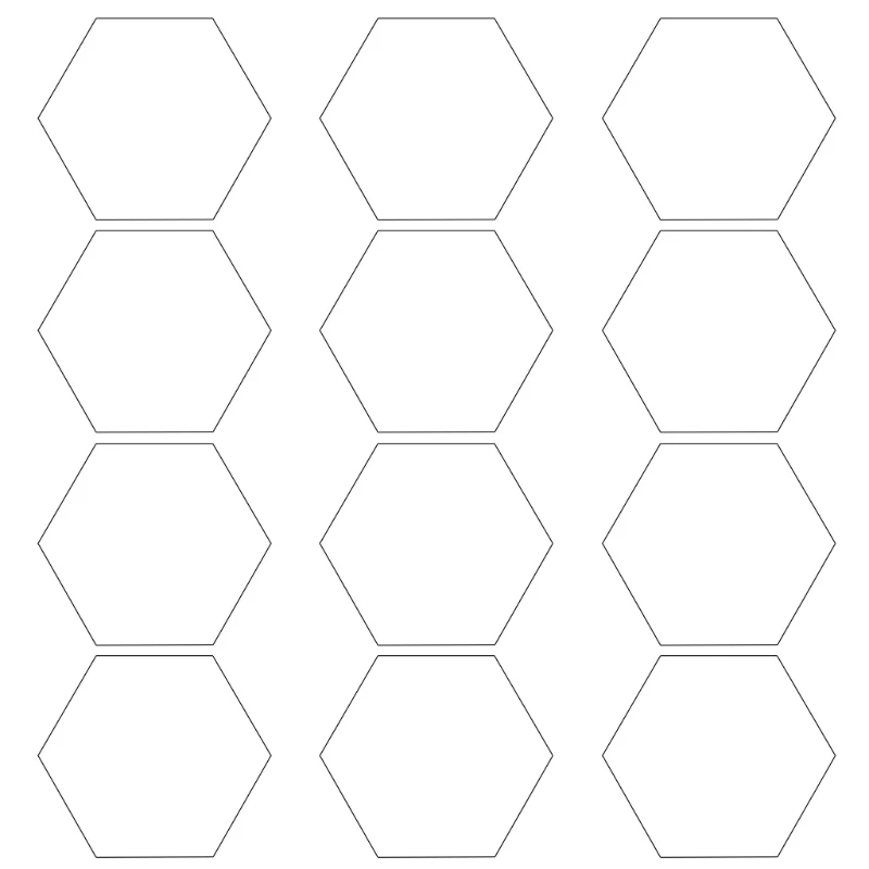 12Pcs Hexagon Acoustic Absorption Panel Board Polyester Fiber Felt Soundproofing Insulation Beveled Edges Wall Tiles 0514
12Pcs Hexagon Acoustic Absorption Panel Board Polyester Fiber Felt Soundproofing Insulation Beveled Edges Wall Tiles 0514
