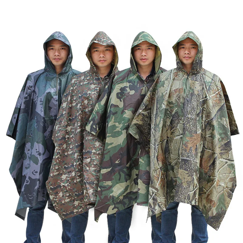 Portable Multifunctional 3 In 1 Rain Coat Hiking Camping Raincoat Poncho Mat Awning Durable Outdoor Activity Rain Gear Supply
Portable Multifunctional 3 In 1 Rain Coat Hiking Camping Raincoat Poncho Mat Awning Durable Outdoor Activity Rain Gear Supply