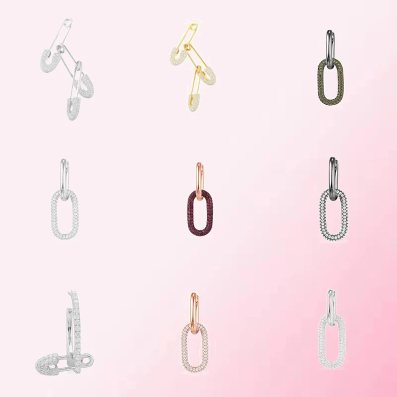 1:1 Make 925 Sterling Silver Custom Literature Style Colorful Buckle DIY Fashion Earrings
1:1 Make 925 Sterling Silver Custom Literature Style Colorful Buckle DIY Fashion Earrings