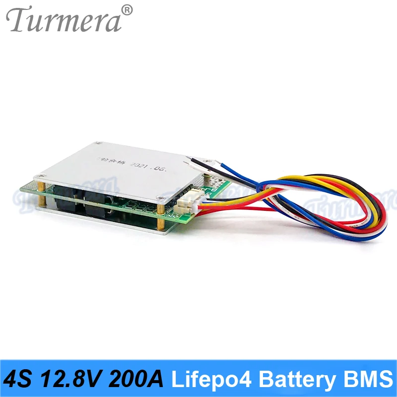 Turmera 4S 12 8 В 32650 а 32700 Lifepo4 батарея BMS балансировочная плата для 12В непрерывного