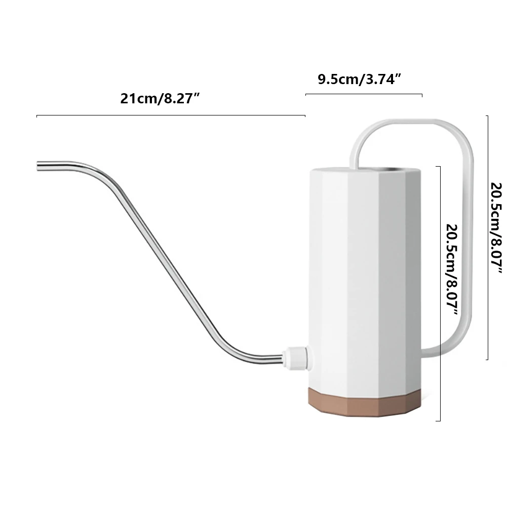 Plant Watering Can Long Spout Water Kettle Pot Plastic White 1200ML For Flowers Plant Pot Bottle Watering Device Garden Tool
Plant Watering Can Long Spout Water Kettle Pot Plastic White 1200ML For Flowers Plant Pot Bottle Watering Device Garden Tool