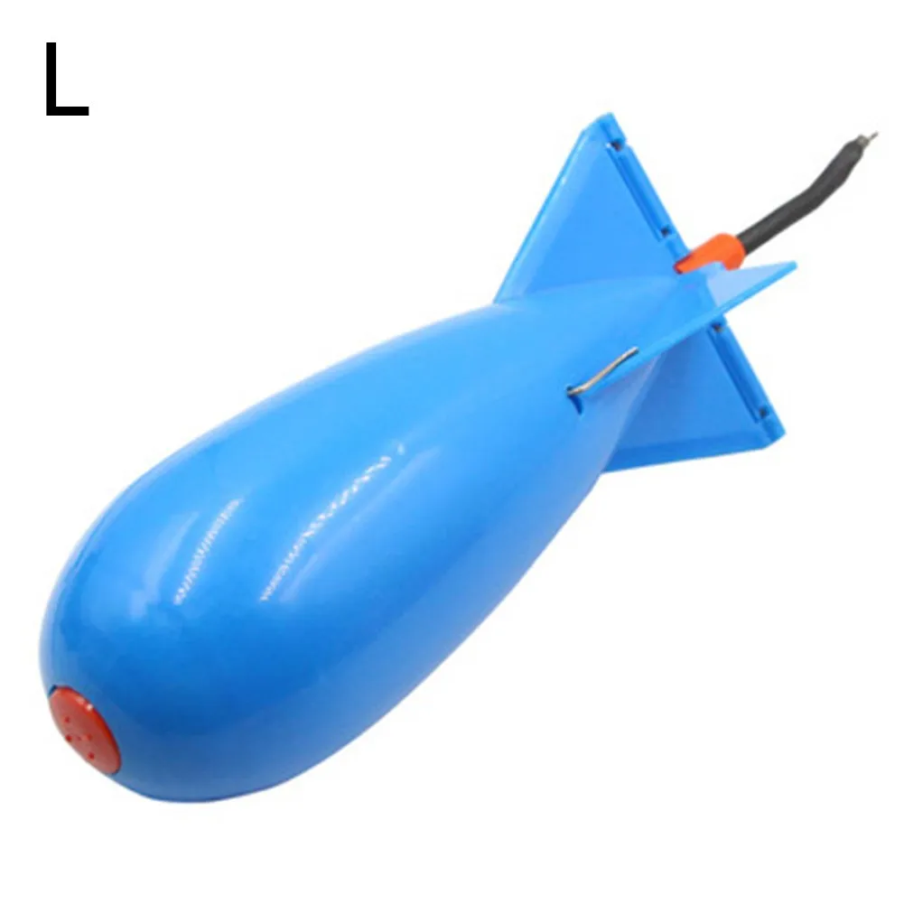 1PC Carp Fishing Rocket Feeder Spod Bomb Float Lure Bait Holder Pellet Rocket Feeder S M L Position Gear Accessories Pesca
1PC Carp Fishing Rocket Feeder Spod Bomb Float Lure Bait Holder Pellet Rocket Feeder S M L Position Gear Accessories Pesca