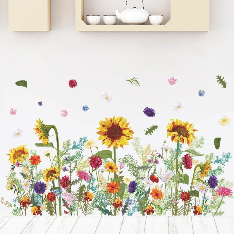 Sunflower Butterfly Wall Decals Garden Flower Wall Stickers Art Decoration Home Decoration Wall Decals Room Interior
Sunflower Butterfly Wall Decals Garden Flower Wall Stickers Art Decoration Home Decoration Wall Decals Room Interior