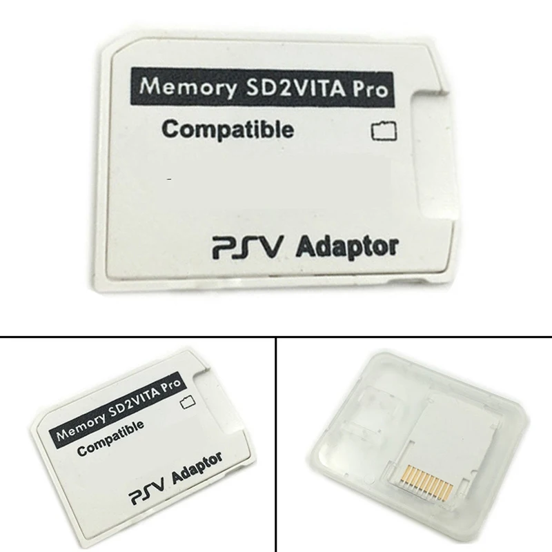 In Stock For Dropshipping Games Accessories V5.0 SD2VITA PSVSD Pro Adapter Compatible With PS Vita Henkaku 3.60 Memory SD Card
In Stock For Dropshipping Games Accessories V5.0 SD2VITA PSVSD Pro Adapter Compatible With PS Vita Henkaku 3.60 Memory SD Card