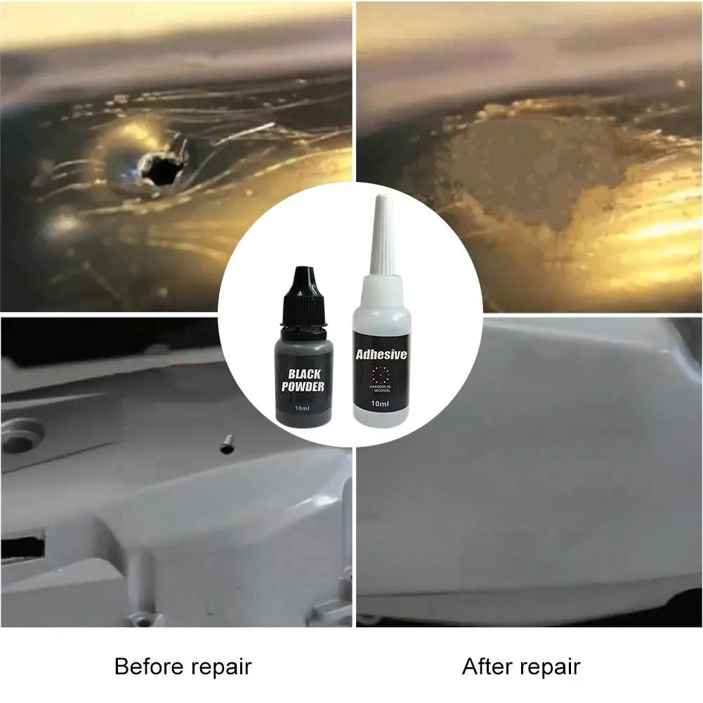 7 Second Speedy Fix Quick Bonding Powder Adhesive Glue Metal Steel Plastic Glass Wood Rubber Ceramic Repair Care Glue Set
7 Second Speedy Fix Quick Bonding Powder Adhesive Glue Metal Steel Plastic Glass Wood Rubber Ceramic Repair Care Glue Set
