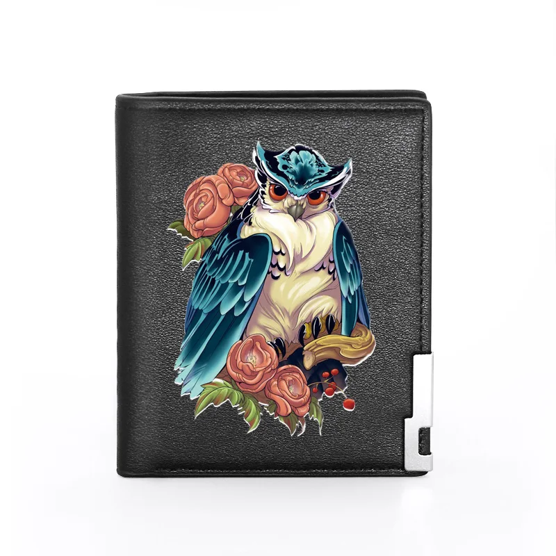 Charm Classic Owl Flower Printing Pu Leather Wallet Men Boy Bifold Credit Card Holder Short Purse Male
Charm Classic Owl Flower Printing Pu Leather Wallet Men Boy Bifold Credit Card Holder Short Purse Male