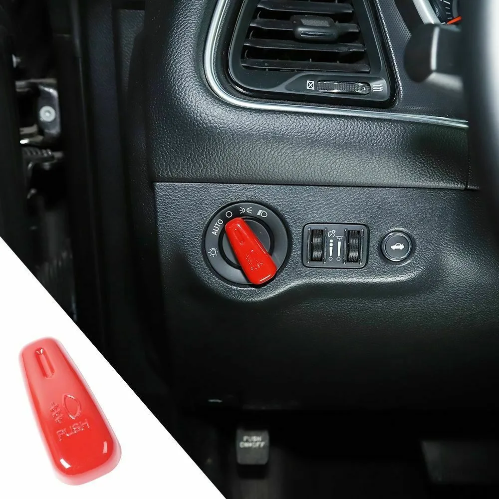 Red Headlight Switch Control Decor Cover For Dodge Challenger 2015+ Accessories Headlight Switch Control Decor Cover
Red Headlight Switch Control Decor Cover For Dodge Challenger 2015+ Accessories Headlight Switch Control Decor Cover