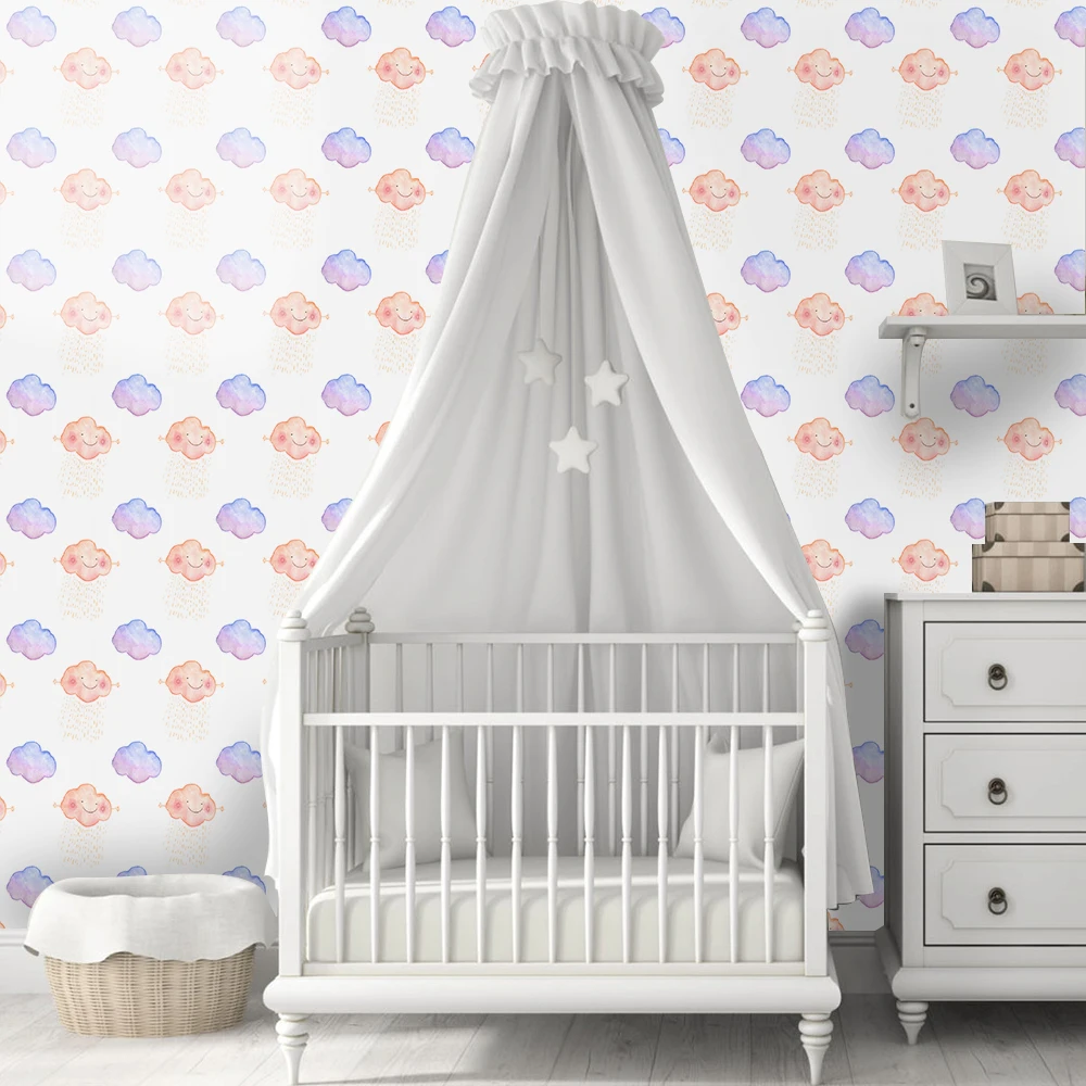 Smiley Clouds Cartoon Furniture Decal Wallpaper Living Room Adhesive Wall Paper Waterproof Wall Sticker for Children Room
Smiley Clouds Cartoon Furniture Decal Wallpaper Living Room Adhesive Wall Paper Waterproof Wall Sticker for Children Room