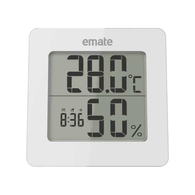Indoor Thermometer Hygrometer Digital LCD C/F Temperature Humidity Meter Alarm Clock Dropshipping
Indoor Thermometer Hygrometer Digital LCD C/F Temperature Humidity Meter Alarm Clock Dropshipping