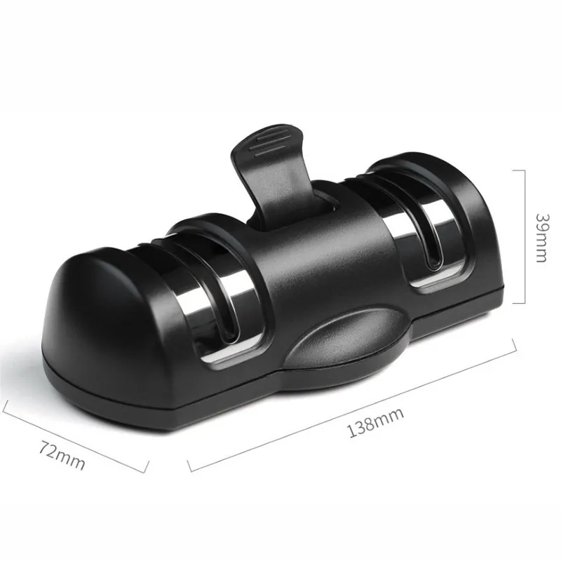 Knife Sharpener 2 Stages Professional Whetstone Auto Fixed Sharpening Stone Tungsten Diamond Grinder Chef Kitchen Tools Gadgets 
Knife Sharpener 2 Stages Professional Whetstone Auto Fixed Sharpening Stone Tungsten Diamond Grinder Chef Kitchen Tools Gadgets