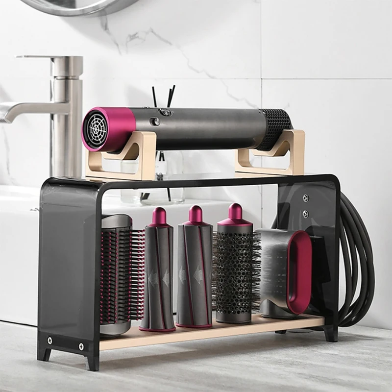 Подставка для вертикального фена Dyson устройство завивки волос без перфорации |