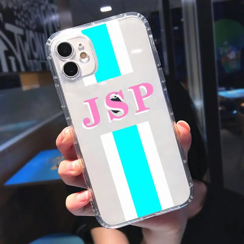 Monogram Initial Stripe Personalized Phone Case Transparent soft For iphone 5 5s 5c se 6 6s 7 8 11 12 plus mini x xs xr pro max
Monogram Initial Stripe Personalized Phone Case Transparent soft For iphone 5 5s 5c se 6 6s 7 8 11 12 plus mini x xs xr pro max
