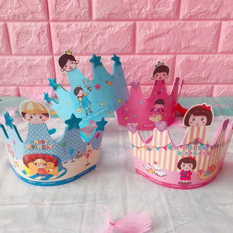 2022 Children Cartoon Animals Birthday Crown Hat Kids Boy Girl Prince Princess Baby Shower Party Hats Birthday Party Supplies
2022 Children Cartoon Animals Birthday Crown Hat Kids Boy Girl Prince Princess Baby Shower Party Hats Birthday Party Supplies