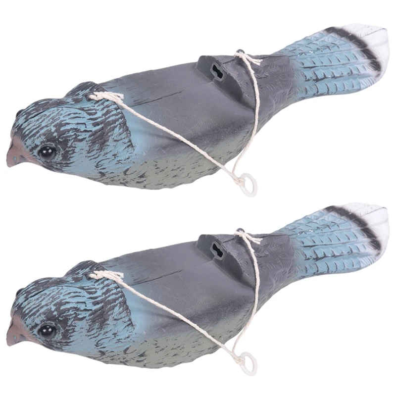 2X Realistic Flying Bird Hawk Pigeon Decoy Pest Control Garden Scarer Scarecrow Ornament
2X Realistic Flying Bird Hawk Pigeon Decoy Pest Control Garden Scarer Scarecrow Ornament