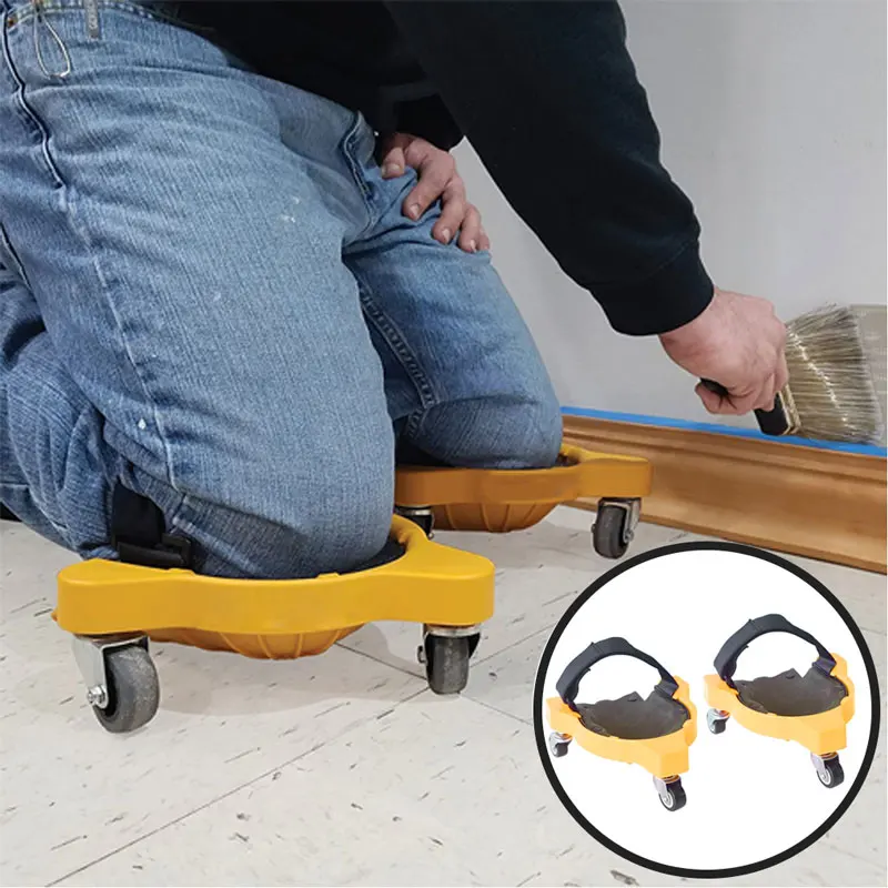 Durable Rolling Knee Pads Multifunctional Safety Adjustable Wheel Knee Protector For Instal Tile Paint Low Place Accessories
Durable Rolling Knee Pads Multifunctional Safety Adjustable Wheel Knee Protector For Instal Tile Paint Low Place Accessories