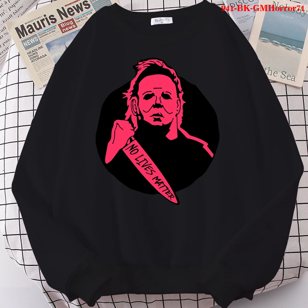 Толстовка унисекс в стиле Харадзюку, с рисунком из страшных фильмов, модная уличная одежда, мужская толстовка большого размера с рисунком в ...
Толстовка унисекс в стиле Харадзюку, с рисунком из страшных фильмов, модная уличная одежда, мужская толстовка большого размера с рисунком в ...