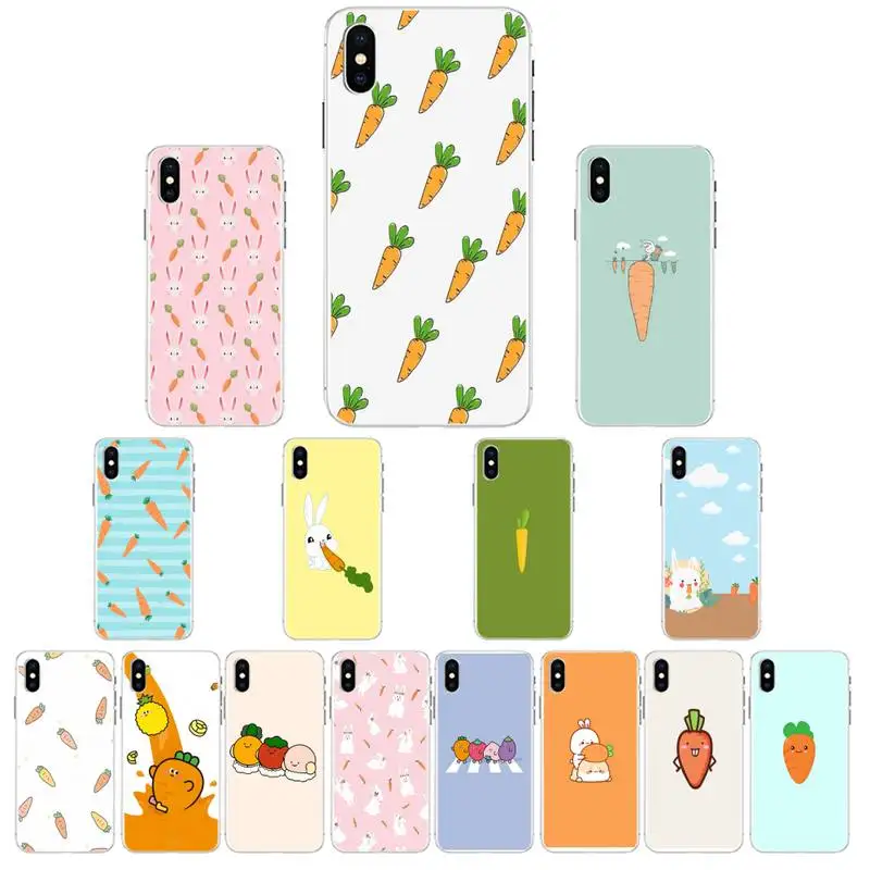 cartoon cute Carrot Phone Case For iPhone X XS MAX 6 6s 7 7plus 8 8Plus 5 5S se 2020 XR 12 11 pro max case
cartoon cute Carrot Phone Case For iPhone X XS MAX 6 6s 7 7plus 8 8Plus 5 5S se 2020 XR 12 11 pro max case