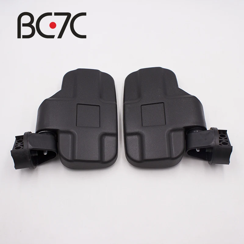 Universal Black Rectangle Clamp-on Rear View Mirrors Handle Bar End Adjustable Side Mirror For UTV ATV
Universal Black Rectangle Clamp-on Rear View Mirrors Handle Bar End Adjustable Side Mirror For UTV ATV