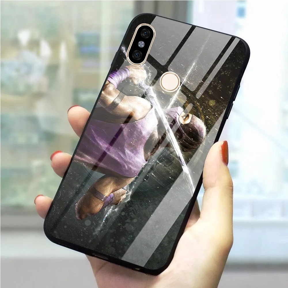 Чехол для телефона Mortal Kombat из закаленного стекла Xiaomi Mi A2 Case A1 8 Lite 9 F1 Note 5 6 7 Pro Redmi 4X 6A