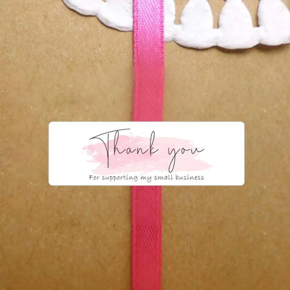 120pcs /roll Label Roll Paper Sticker Blue Pink "thank You " For Pretty Gift Cards Envelope Sealing Label Stickers Decoration 
120pcs /roll Label Roll Paper Sticker Blue Pink "thank You " For Pretty Gift Cards Envelope Sealing Label Stickers Decoration
