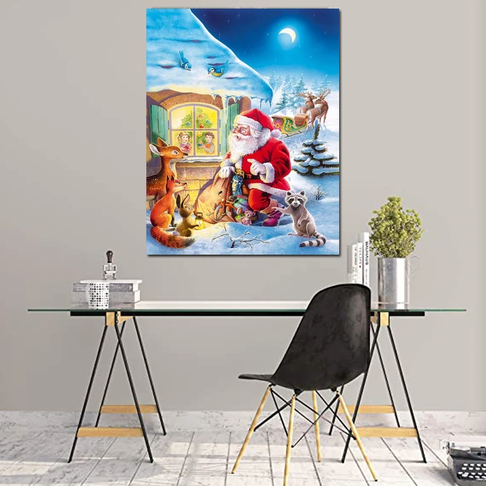 Christmas Diamond Painting Santa Claus Full Square Embroidery Sale Diamond Art Winter Cross Stitch Rhinestones Home Decor
Christmas Diamond Painting Santa Claus Full Square Embroidery Sale Diamond Art Winter Cross Stitch Rhinestones Home Decor