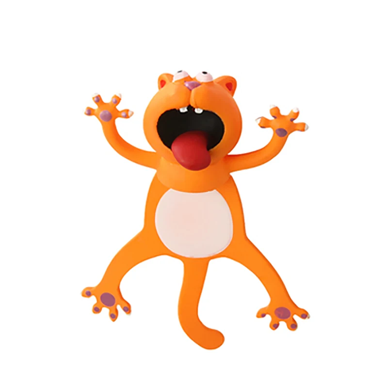 Funny Cat Bookmarks for Kids Cartoon Animal Book Markers Squashed Novelty Creative Cute Stationery Wacky Bookmark 
Funny Cat Bookmarks for Kids Cartoon Animal Book Markers Squashed Novelty Creative Cute Stationery Wacky Bookmark