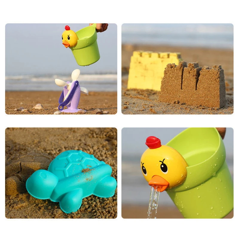 Silicone Children Beach Toys Kit Baby Summer Digging Sand Tool with Shovel Water Game Play Outdoor Toy Set Sandbox Kid Gift
Silicone Children Beach Toys Kit Baby Summer Digging Sand Tool with Shovel Water Game Play Outdoor Toy Set Sandbox Kid Gift