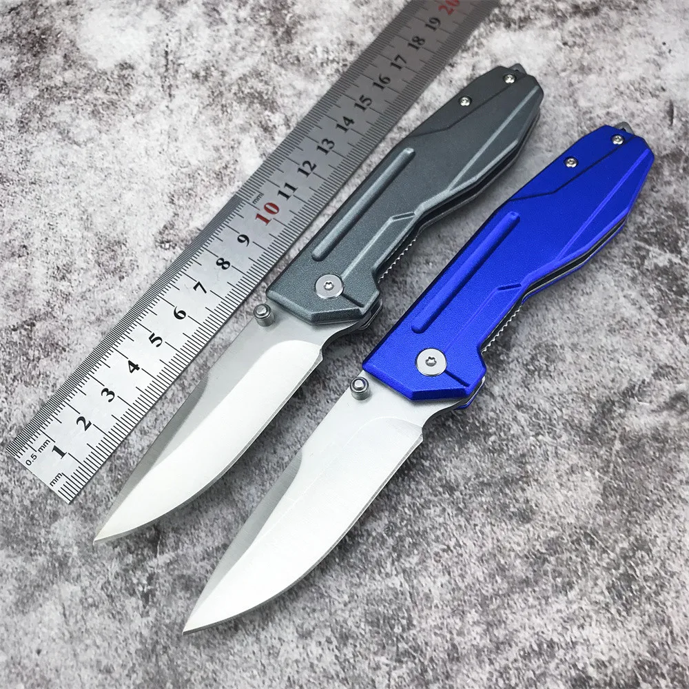 Folding Pocket Knife 5CR14MOV Blade Aluminum Alloy Handle Nylon Scabbard Utility Knives Hunting Hiking Camping Edc Survival Tool
Folding Pocket Knife 5CR14MOV Blade Aluminum Alloy Handle Nylon Scabbard Utility Knives Hunting Hiking Camping Edc Survival Tool