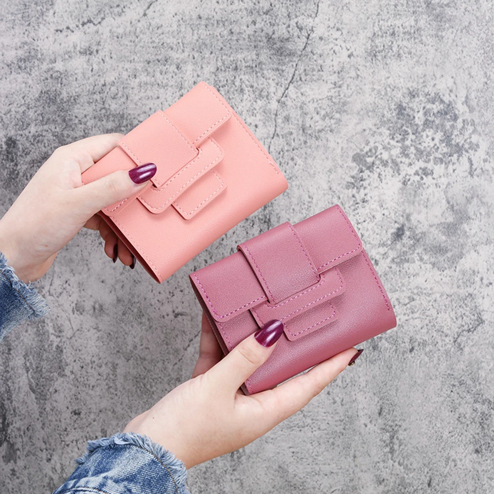 Fashion Tri-fold Zipper Women's Wallet Made Of Pu Leather Pocket Coin Purse Female Luxury Clutch Bag Small Card Holder For Women
Fashion Tri-fold Zipper Women's Wallet Made Of Pu Leather Pocket Coin Purse Female Luxury Clutch Bag Small Card Holder For Women