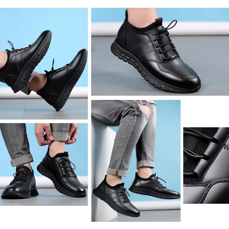 Breathable Casual Loafer Shoes Men British Style Non-slip Sneaker Flats Spring New Design Pu Leather Wear-resistant Shoe
Breathable Casual Loafer Shoes Men British Style Non-slip Sneaker Flats Spring New Design Pu Leather Wear-resistant Shoe