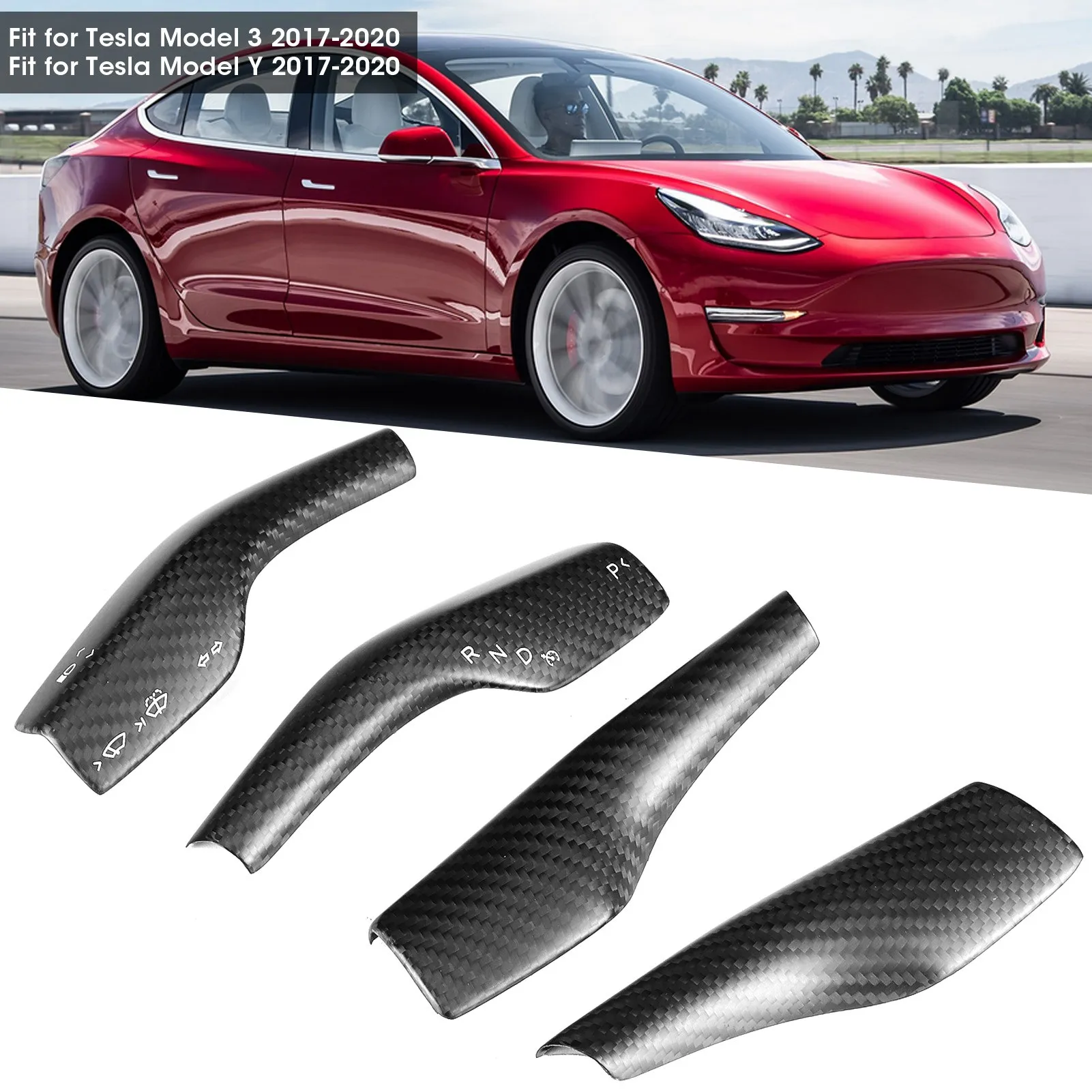 Матовый переключатель фар из углеродного волокна, обшивка и весло переключателя передач, подходит для Tesla Model 3 2017-2020, для Tesla модели Y 2017-2020 
Матовый переключатель фар из углеродного волокна, обшивка и весло переключателя передач, подходит для Tesla Model 3 2017-2020, для Tesla модели Y 2017-2020