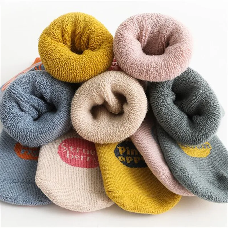 Lawadka Winter Thick Terry Baby Boys Girls New Year's Sock Anti Slip Kids Warm Floor Casual Children's Socks Age for 0-5 Years
Lawadka Winter Thick Terry Baby Boys Girls New Year's Sock Anti Slip Kids Warm Floor Casual Children's Socks Age for 0-5 Years