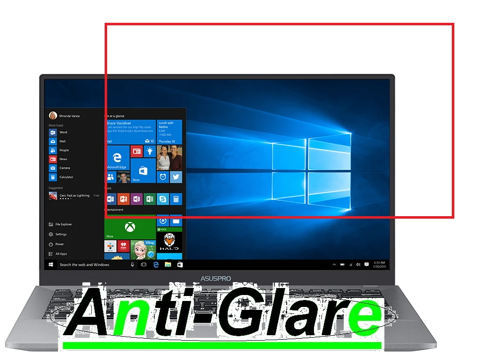 2X Ultra Clear / Anti-Glare / Anti Blue-Ray Screen Protector Guard for 14.0" Asus ASUSPRO B9440 UA Lightest Notebook
2X Ultra Clear / Anti-Glare / Anti Blue-Ray Screen Protector Guard for 14.0" Asus ASUSPRO B9440 UA Lightest Notebook