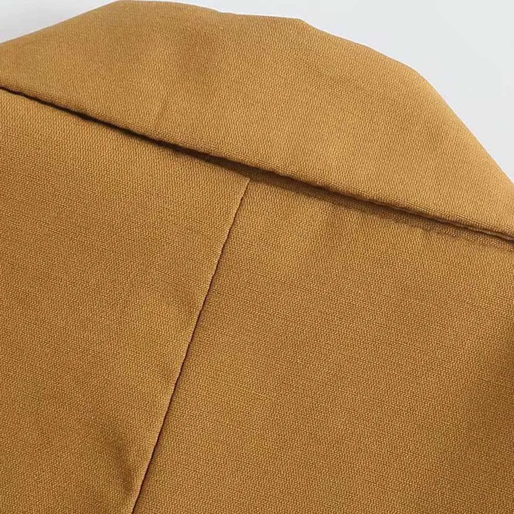 ZREDARA 2021 spring and autumn new solid color women's Jacket New Fashion Button free loose casual suits coat blazers 
ZREDARA 2021 spring and autumn new solid color women's Jacket New Fashion Button free loose casual suits coat blazers