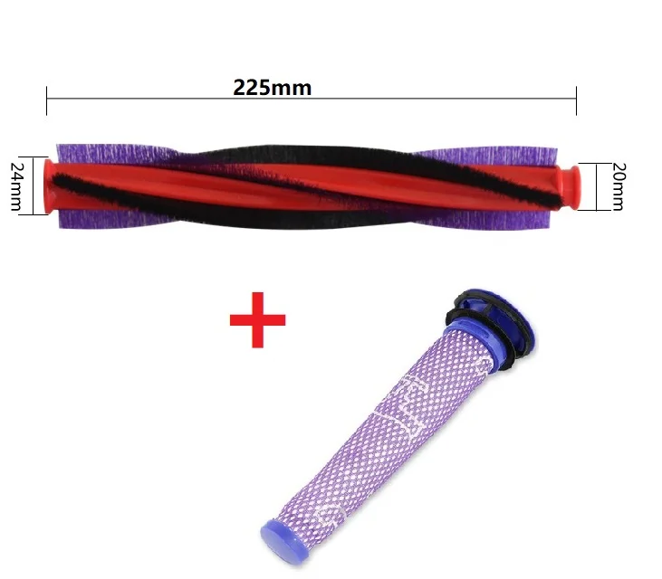18.5cm/22.5cm Bristle BRUSH ROLL Filter FOR DYSON V6 ANIMAL FLUFFY DC59 DC62 SV03 ROLLER CLEANER Assembly BRUSH BAR End Cap Cove
18.5cm/22.5cm Bristle BRUSH ROLL Filter FOR DYSON V6 ANIMAL FLUFFY DC59 DC62 SV03 ROLLER CLEANER Assembly BRUSH BAR End Cap Cove